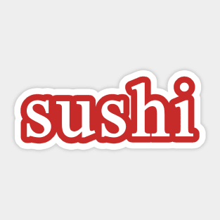 sushi Sticker